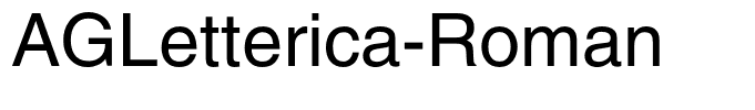 AGLetterica-Roman