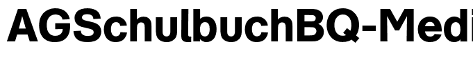 AGSchulbuchBQ-Medium
