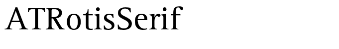 ATRotisSerif