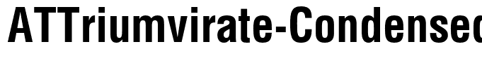 ATTriumvirate-CondensedBold