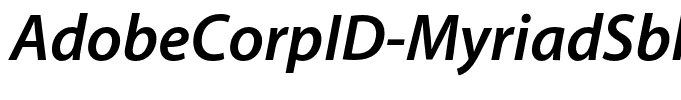 AdobeCorpID-MyriadSbIt
