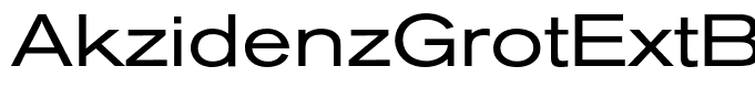 AkzidenzGrotExtBQ-Regular