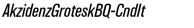 AkzidenzGroteskBQ-CndIt