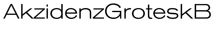 AkzidenzGroteskBQ-LigExt