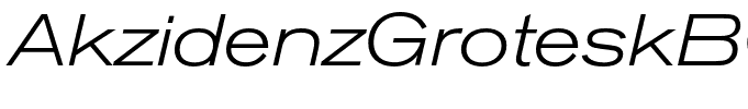 AkzidenzGroteskBQ-LigExtIt