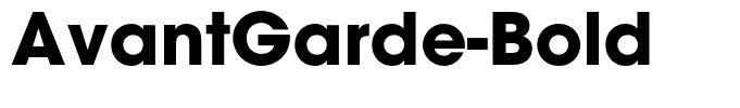 AvantGarde-Bold