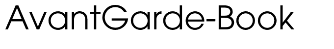 AvantGarde-Book