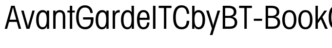 AvantGardeITCbyBT-BookCondensed
