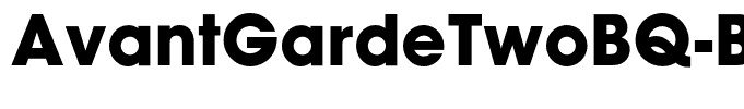 AvantGardeTwoBQ-Bold