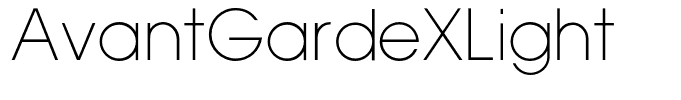 AvantGardeXLight