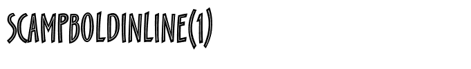 ScampBoldInline(1)