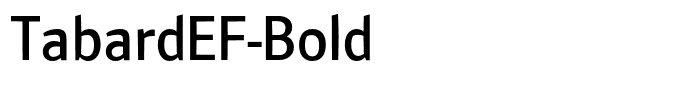 TabardEF-Bold