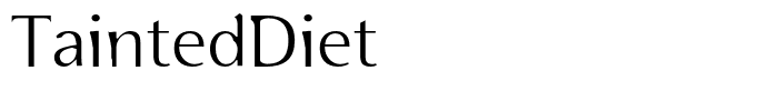 TaintedDiet