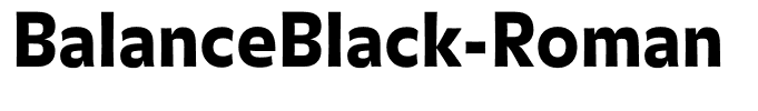 BalanceBlack-Roman