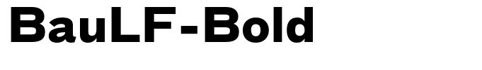 BauLF-Bold