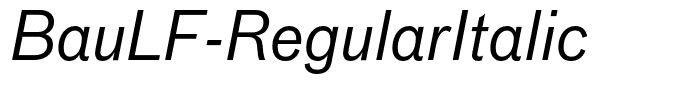 BauLF-RegularItalic