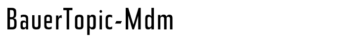BauerTopic-Mdm