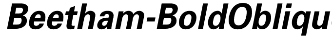 Beetham-BoldOblique