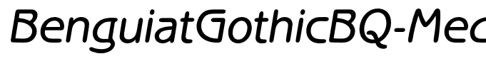 BenguiatGothicBQ-MediumItalic