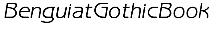 BenguiatGothicBookItalic