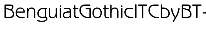 BenguiatGothicITCbyBT-Book