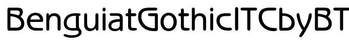 BenguiatGothicITCbyBT-Medium