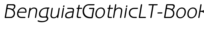 BenguiatGothicLT-BookOblique