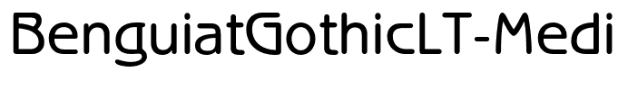 BenguiatGothicLT-Medium