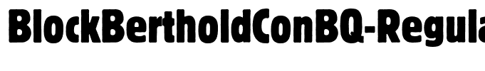 BlockBertholdConBQ-Regular