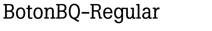 BotonBQ-Regular