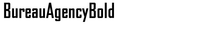 BureauAgencyBold