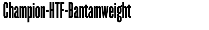Champion-HTF-Bantamweight