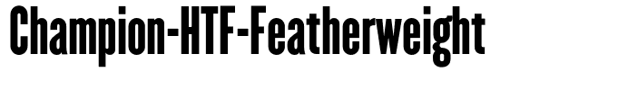 Champion-HTF-Featherweight