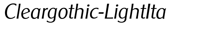 Cleargothic-LightIta