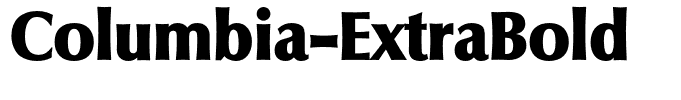 Columbia-ExtraBold