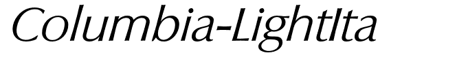 Columbia-LightIta