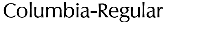 Columbia-Regular