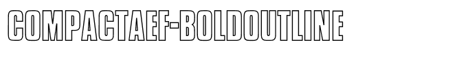 CompactaEF-BoldOutline