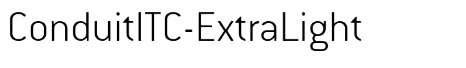 ConduitITC-ExtraLight