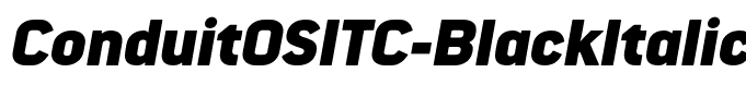 ConduitOSITC-BlackItalic