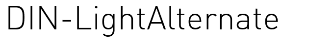 DIN-LightAlternate