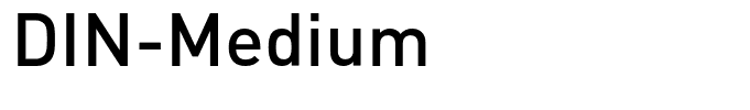 DIN-Medium