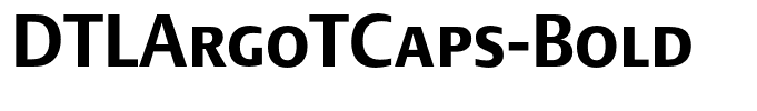 DTLArgoTCaps-Bold
