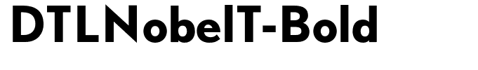 DTLNobelT-Bold