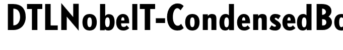 DTLNobelT-CondensedBold