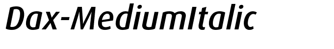 Dax-MediumItalic