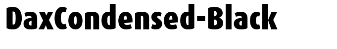 DaxCondensed-Black