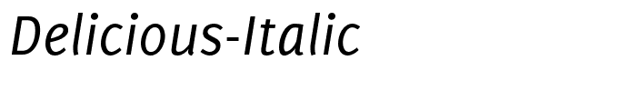 Delicious-Italic