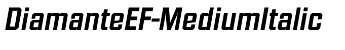 DiamanteEF-MediumItalic