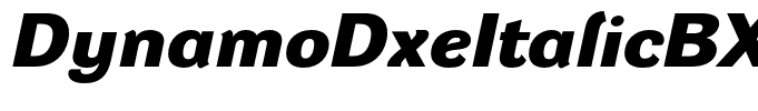 DynamoDxeItalicBXE